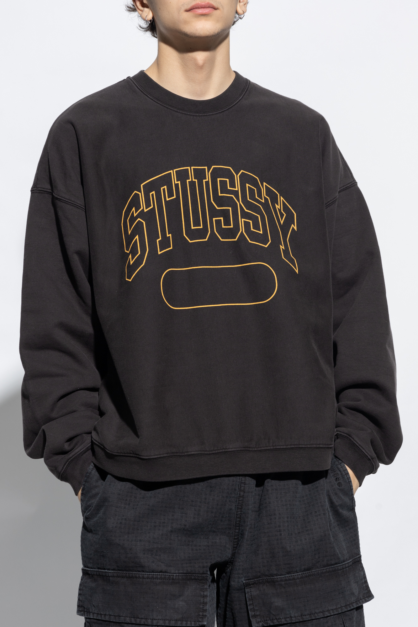 Stussy Sweatshirt with logo | Men's Clothing | Vitkac